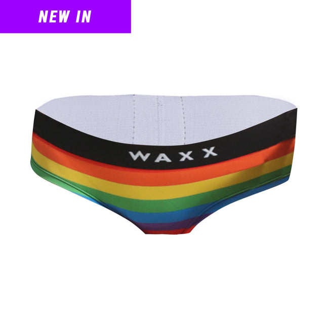 Waxx Womens Boy Short Rainbow