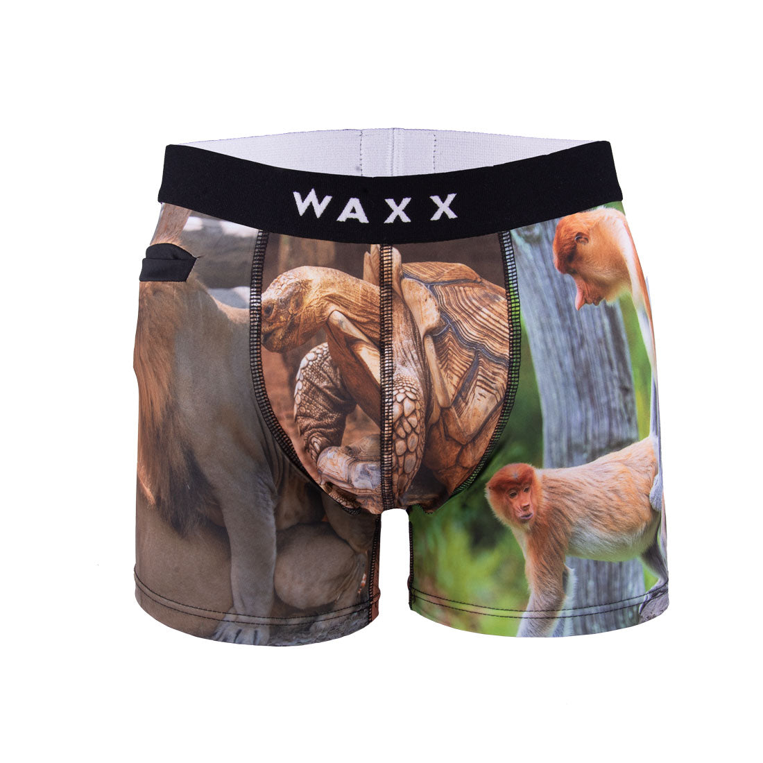 Waxx Mens Boxer Pocket Animals