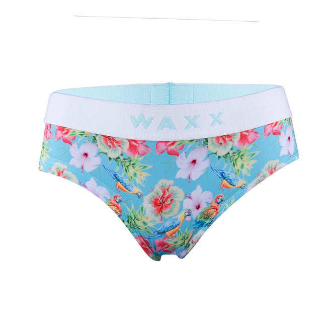 Waxx Womens Boy Short Hibiscus