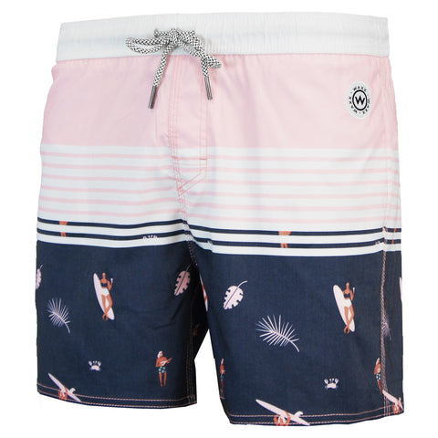 Waxx Flow Men's Beach Short Striped