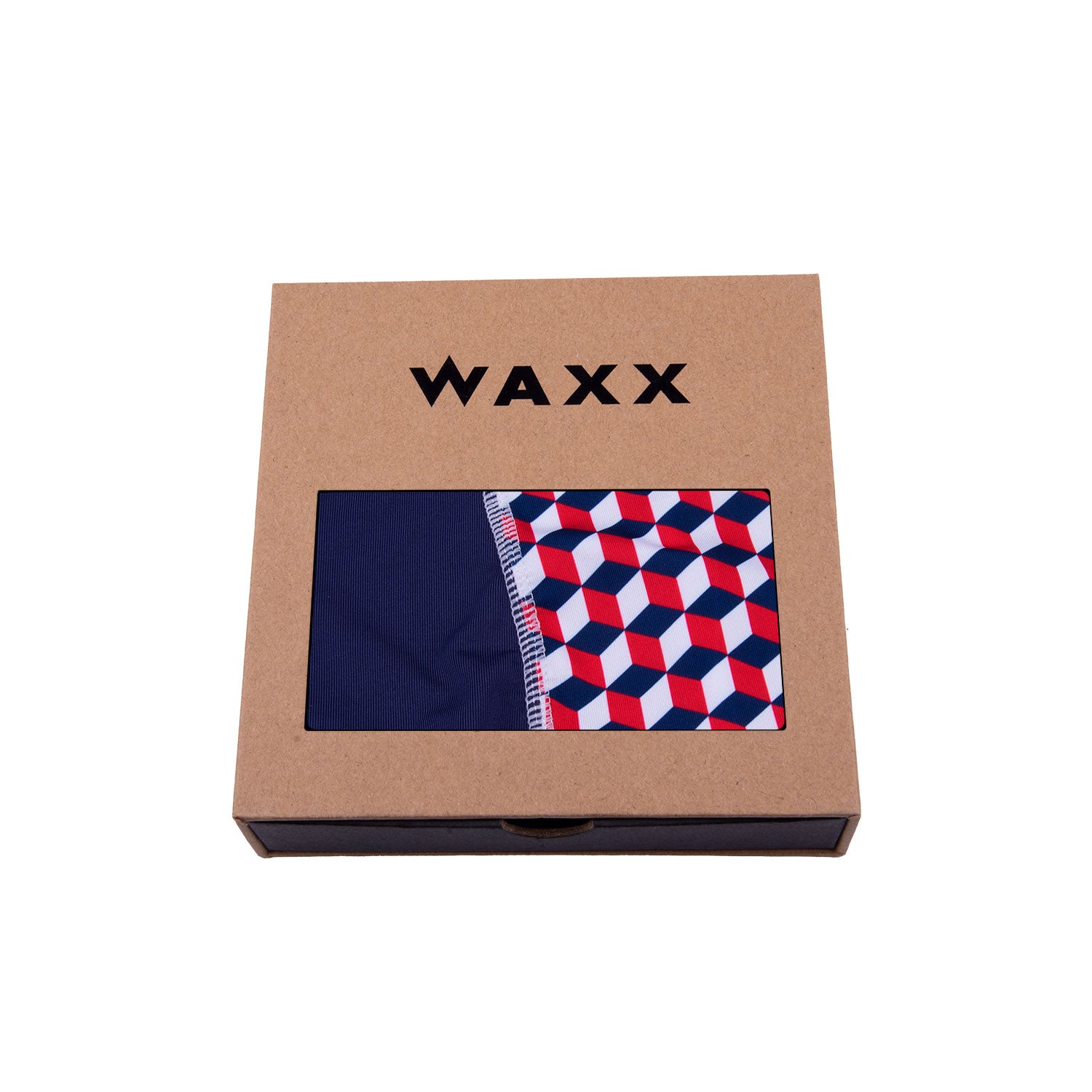 Waxx Men's Trunk Boxer Short Cubes