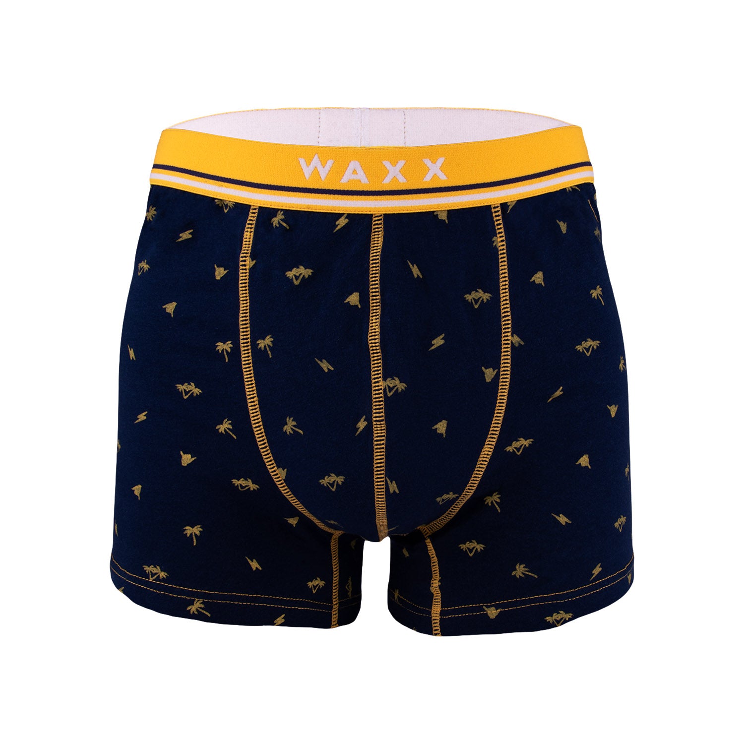 Waxx Men's Trunk Boxer Short Palm Tree