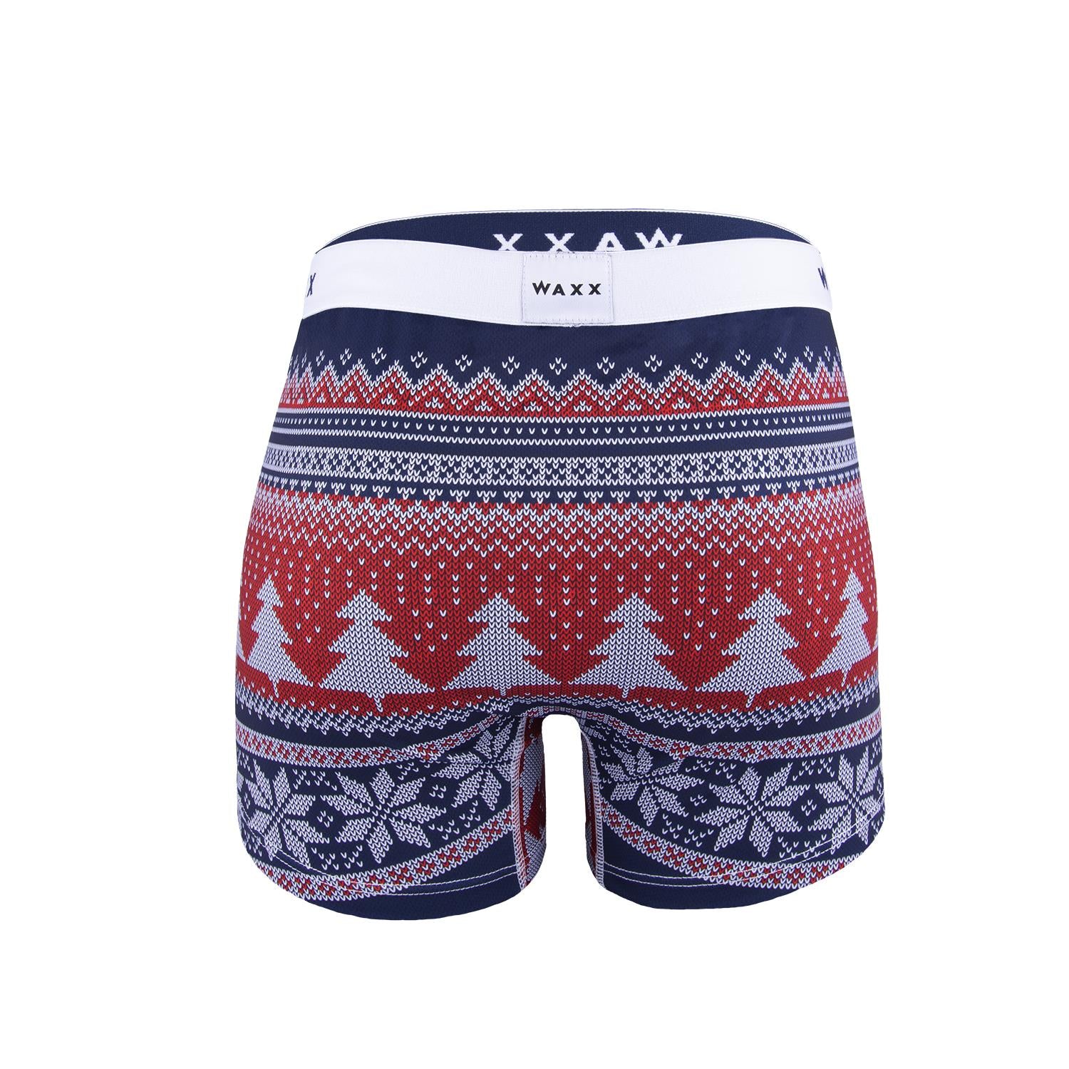 Waxx Men's Trunk Boxer Short Winter Tree